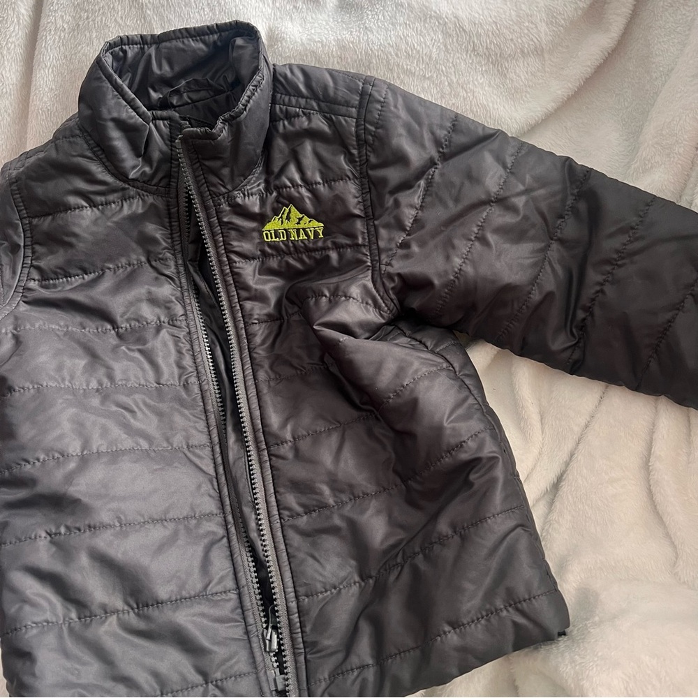2 for $20 | Kids 3T Light Puffer Coat Charcoal Grey